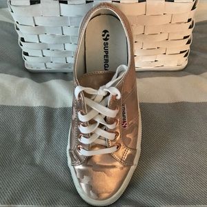 Superga armychrom sneakers rose gold CAMO!